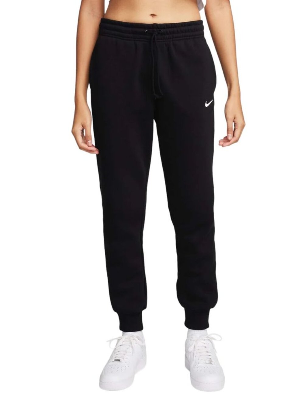 Nike Women's Black Sportswear Phoenix Classic Jogger Pants Size S